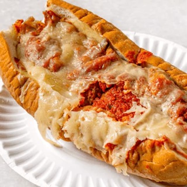 Eggplant Parm Hero.