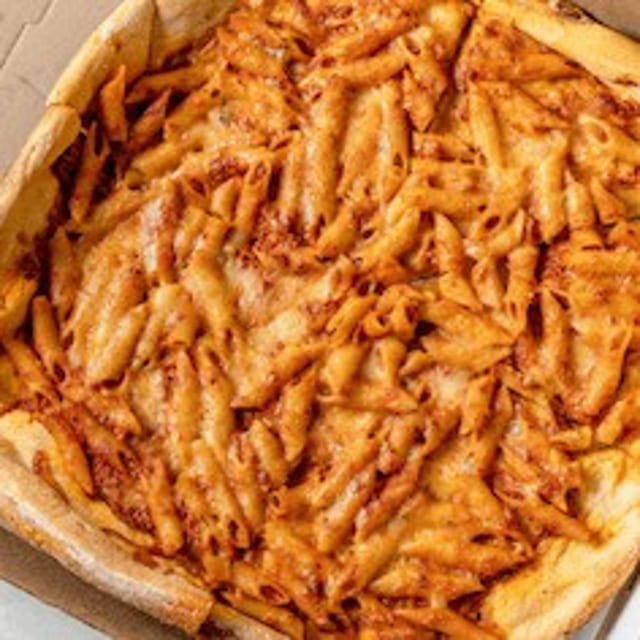 Penne Vodka Pizza.
