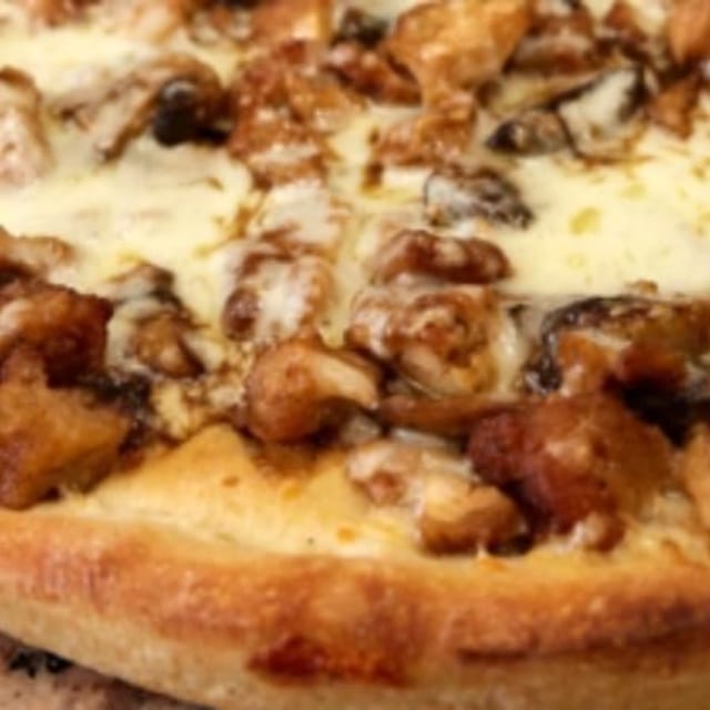 Chicken Marsala Pizza.